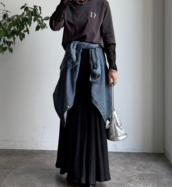  「DビジューロンTEE」|Tシャツ・カットソー|