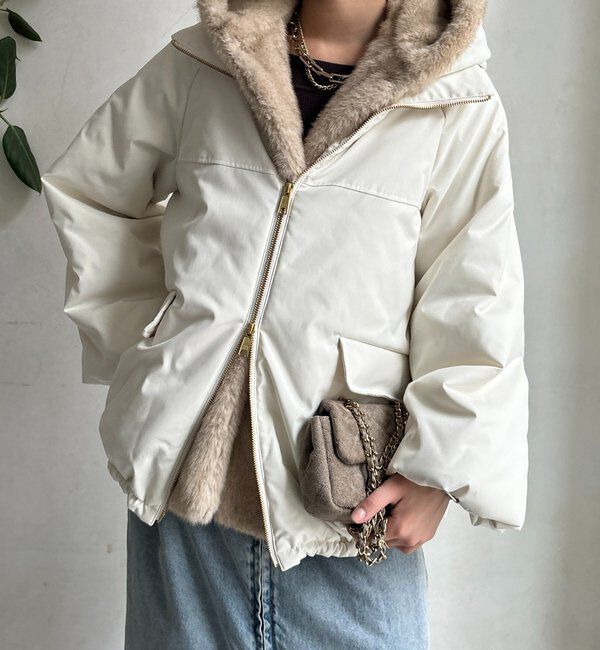  「ファー取り外し2WAYコート」|その他|