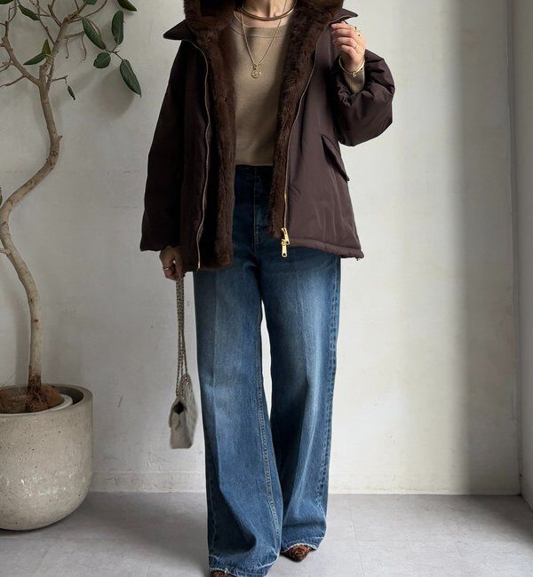  「ファー取り外し2WAYコート」|その他|