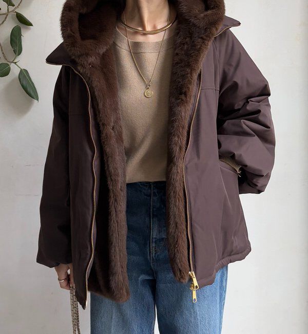  「ファー取り外し2WAYコート」|その他|