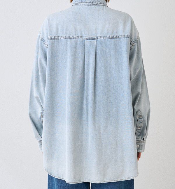  「【MONN.:.(モン)】クリアデニムシャツ」|シャツ・ブラウス|