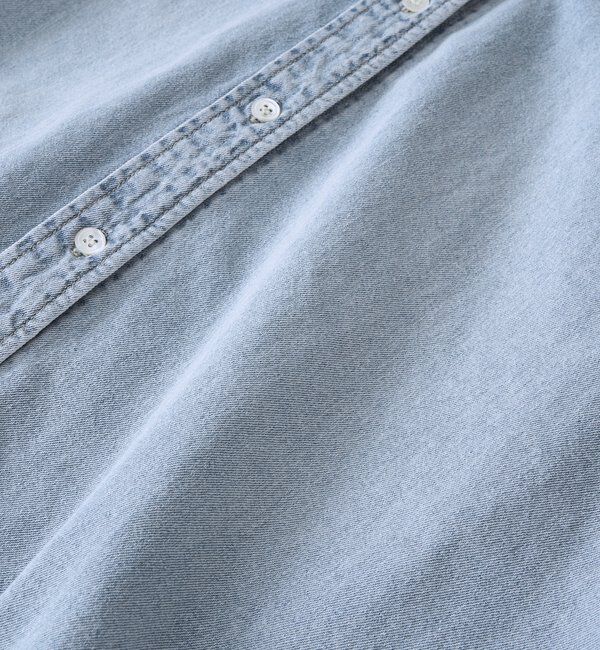  「【MONN.:.(モン)】クリアデニムシャツ」|シャツ・ブラウス|