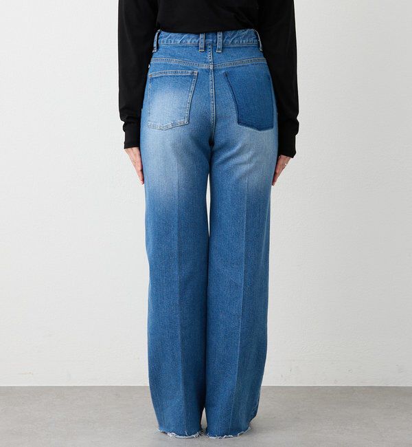  「【快適な履き心地】センタープレスデニム」|デニム|