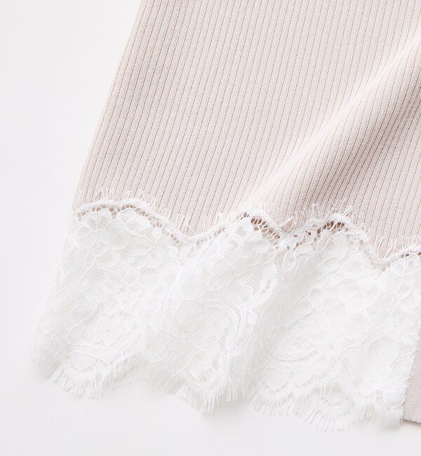  「【鮮度抜群】レーストリムカーディガン」|カーディガン|