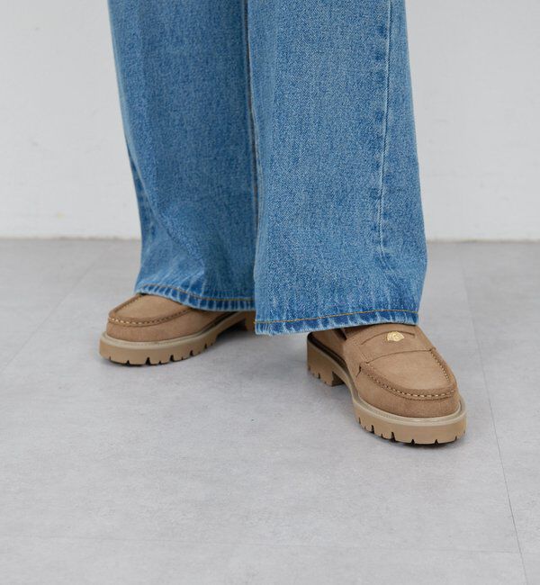  「【CAMINANDO】別注コインローファー/ベージュ」|その他|