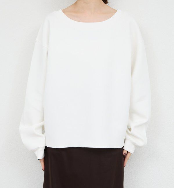  「【新色BR登場！】【大人のスウェット】ボートネックスウェット」|Tシャツ・カットソー|