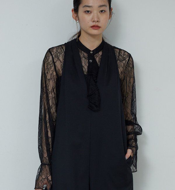  「シアーレースフリルブラウス」|シャツ・ブラウス|