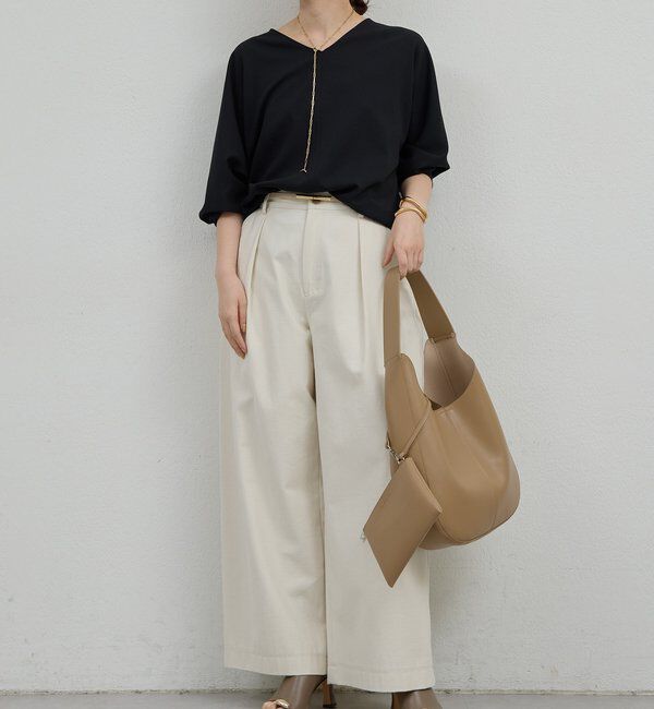  「【WEB限定】ポーチ付ワンショルダーバッグ」|トートバッグ|