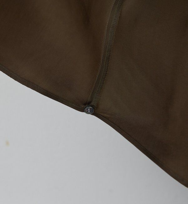  「【洗練ブラウス】【2way】キュプラブラウス」|シャツ・ブラウス|