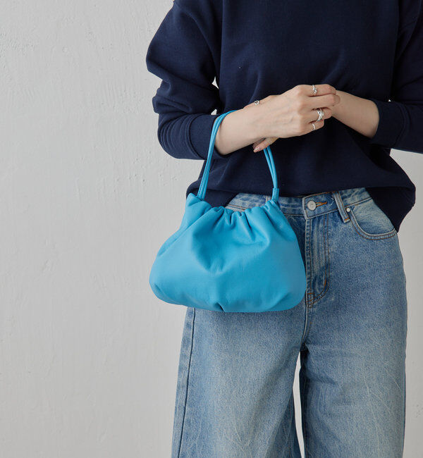  「レザー巾着4WAYショルダーバッグ」|ショルダー・メッセンジャー|