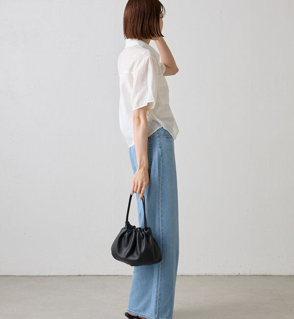  「レザー巾着4WAYショルダーバッグ」|ショルダー・メッセンジャー|