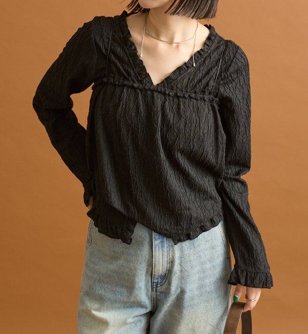  「ビスチェSETレースカーデ」|カーディガン|ブラック