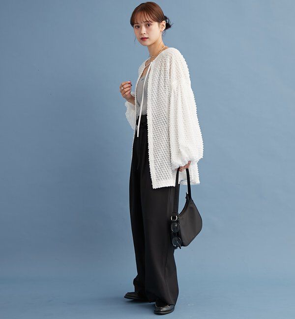  「【@akane__11.1企画】フリンジシェイプチュニック」|シャツ・ブラウス|