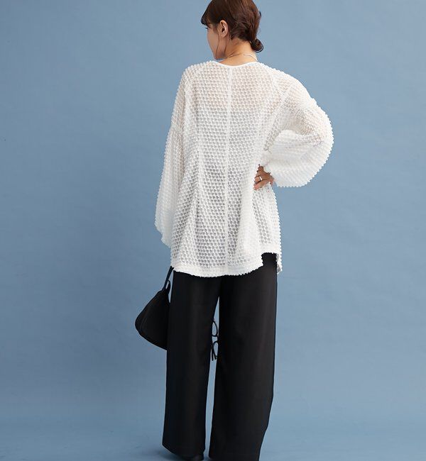  「【@akane__11.1企画】フリンジシェイプチュニック」|シャツ・ブラウス|