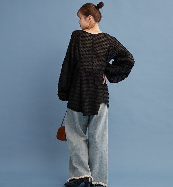  「【@akane__11.1企画】フリンジシェイプチュニック」|シャツ・ブラウス|