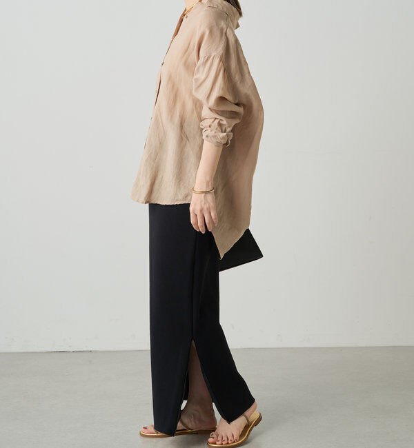  「【Lサイズも登場！】ポンチZIPタイトスカート」|スカート|