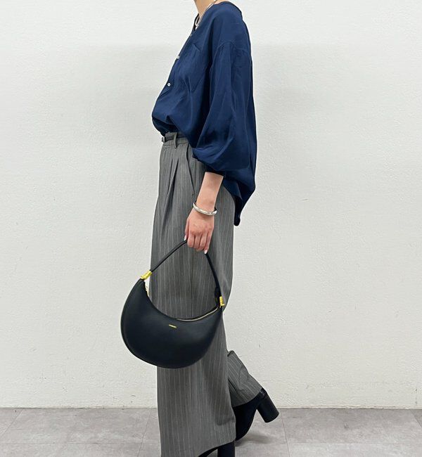  「袖リブV ブラウス」|シャツ・ブラウス|