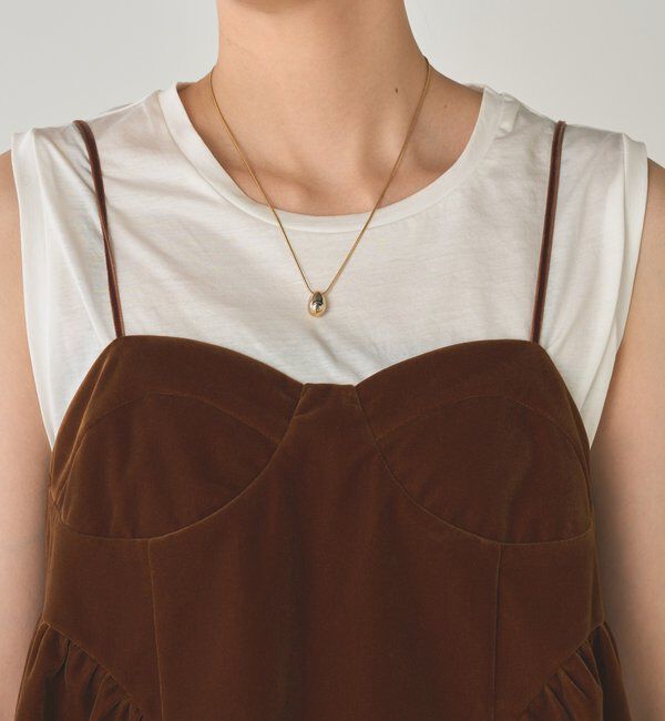  「ベルベットキャミブラウス」|シャツ・ブラウス|