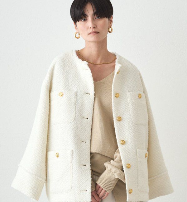  「【20周年限定】ツイードジャケット」|ベスト・ジレ|