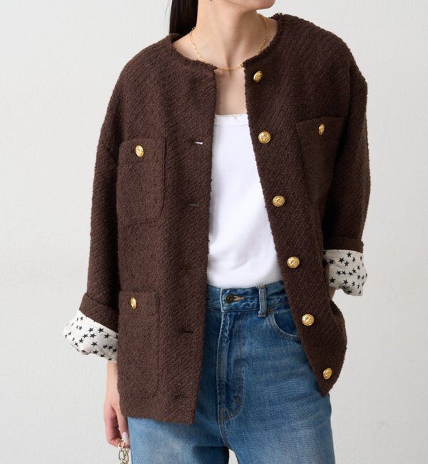  「【20周年限定】ツイードジャケット」|ベスト・ジレ|