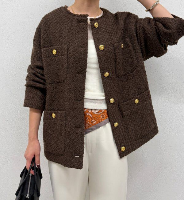  「【20周年限定】ツイードジャケット」|ベスト・ジレ|