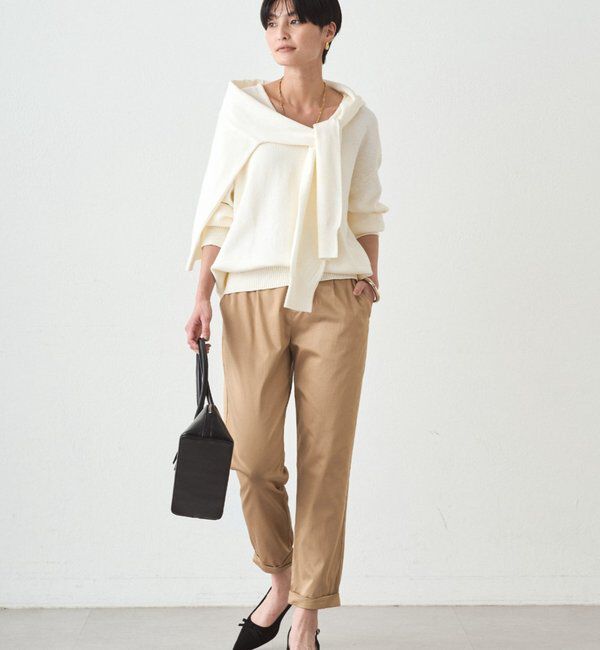  「コットンVニット」|ニット・セーター|