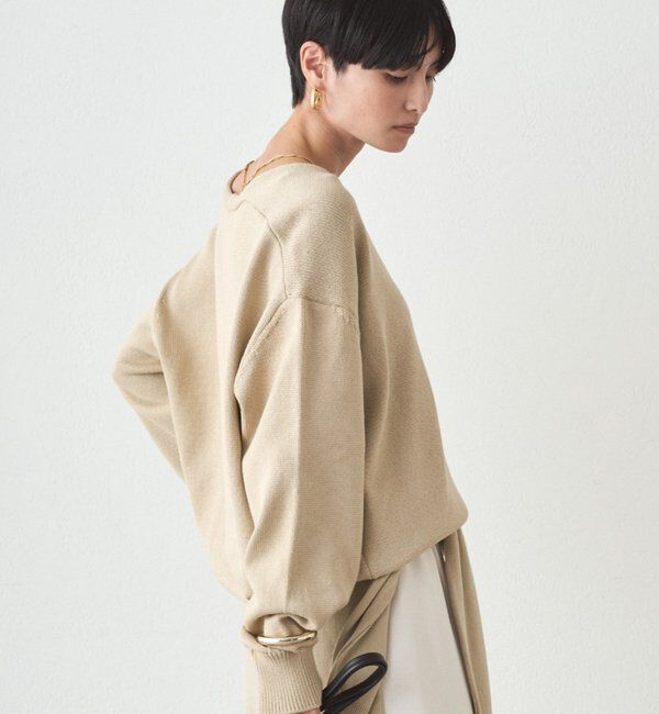  「コットンVニット」|ニット・セーター|