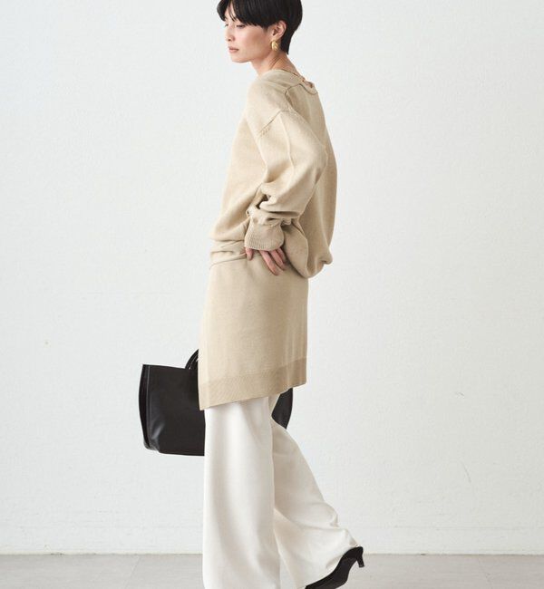  「コットンVニット」|ニット・セーター|