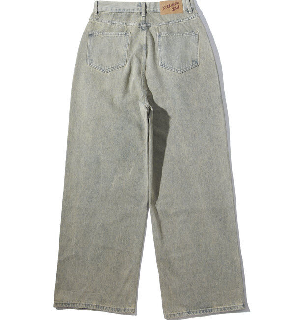  「SLASH POCKET BLAST WIDE DENIM」|デニム|