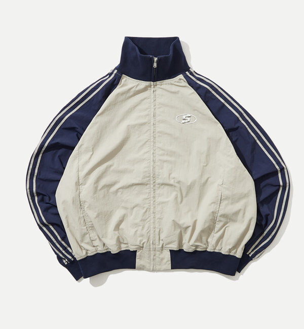  「【SLOPPY/スロッピー】 Sロゴナイロントラックジャケット」|その他|グレーその他3