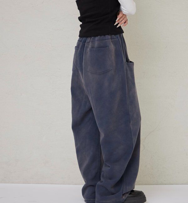  「SLASH POCKET WASHED SWEAT EASY PANTS」|チノ|
