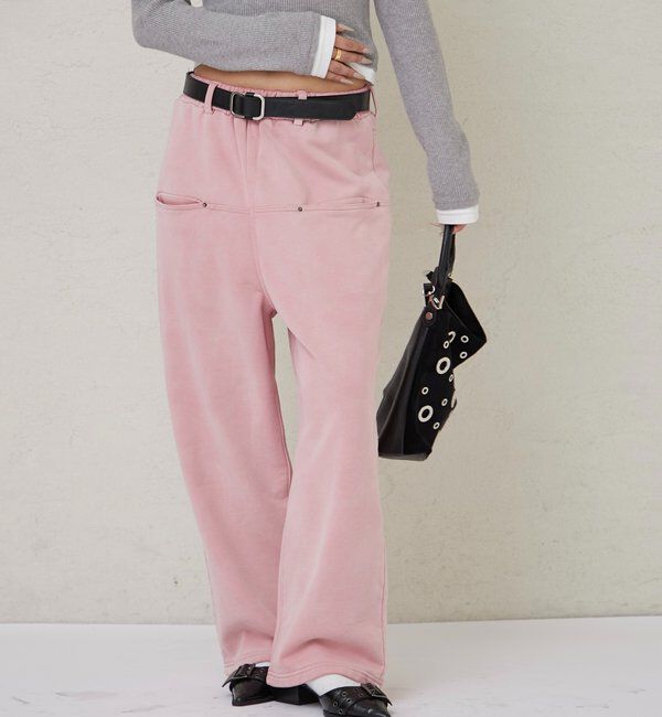  「SLASH POCKET WASHED SWEAT EASY PANTS」|チノ|