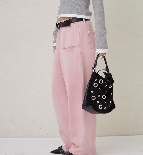  「SLASH POCKET WASHED SWEAT EASY PANTS」|チノ|