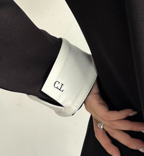  「【低身長サイズあり】〈C.L〉バイカラーポロカットワンピース」|ワンピース|