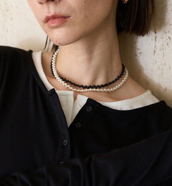  「〈GOLDY/ゴールディ〉ジグザグパールネックレス」|リング|