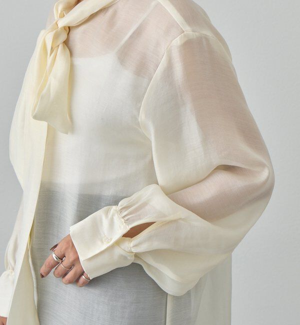 「ボウタイブラウス」|シャツ・ブラウス|