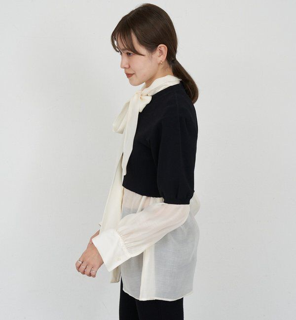  「ボウタイブラウス」|シャツ・ブラウス|