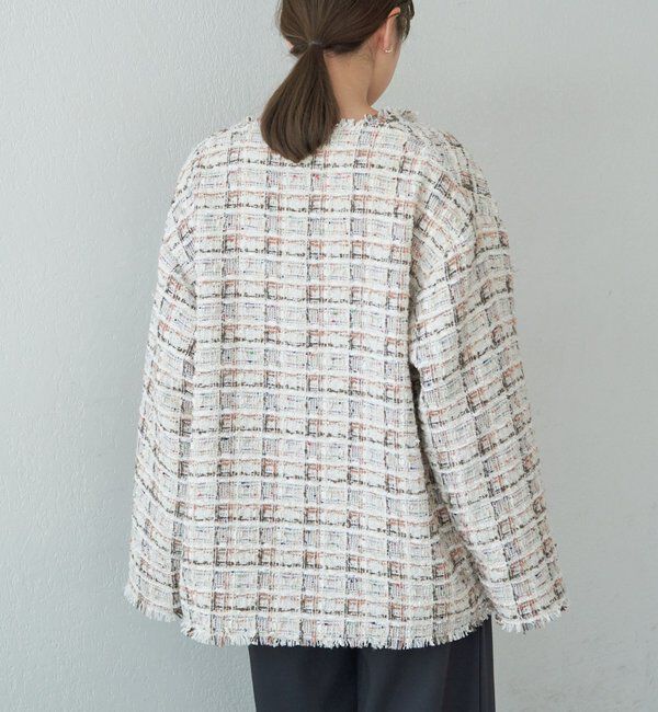  「【インフルエンサー＠akane_nagataコラボ】ツイードジャケット」|その他|