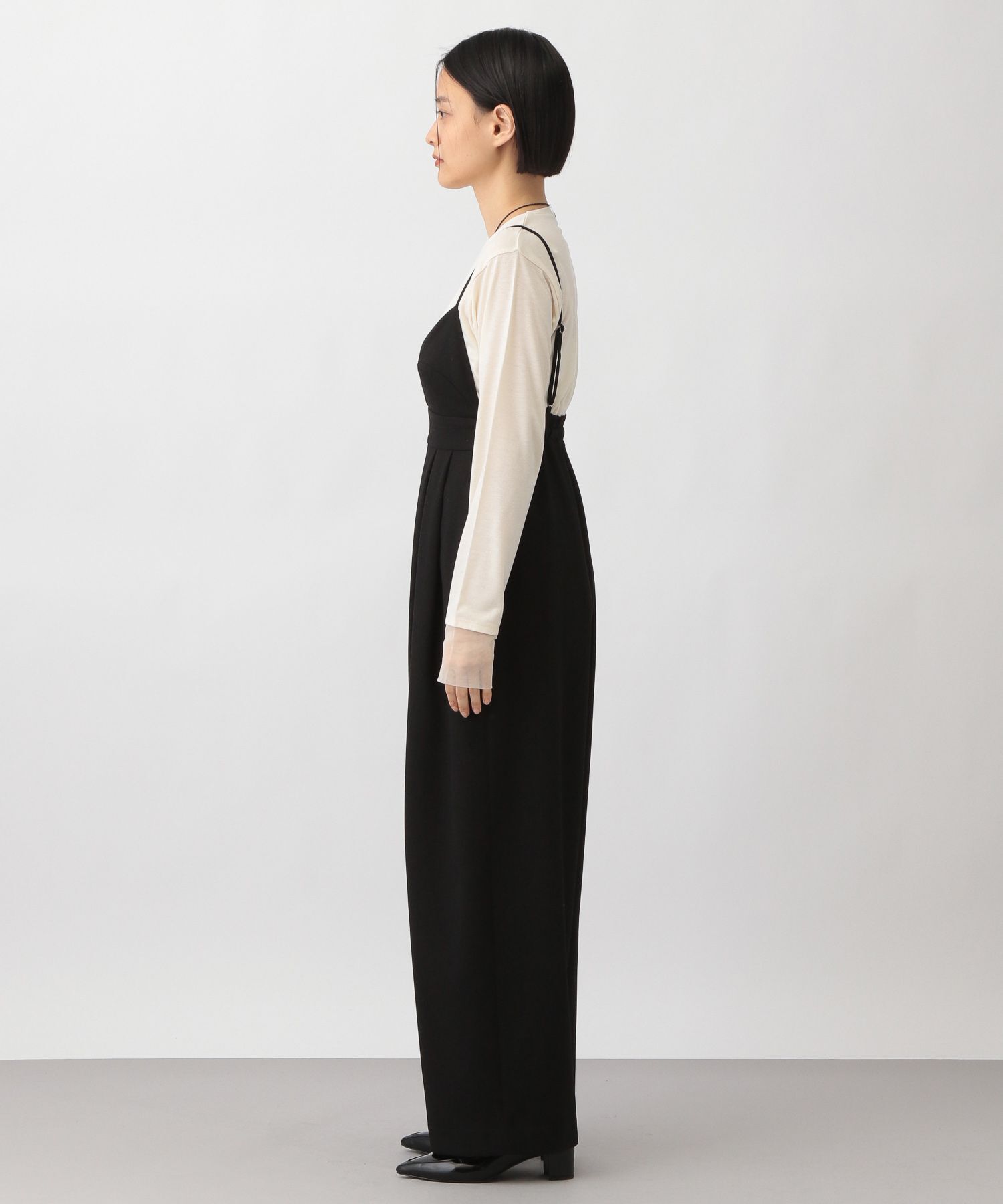 A part by 「【セットアップ対応】LNTサージコクーンサロペット」|オールインワン|