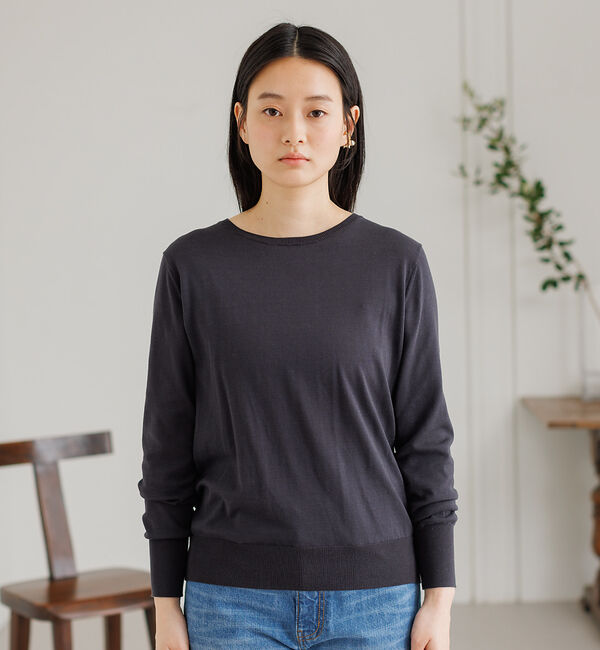 collex「SUVINコットンプルオーバー」|ニット・セーター|