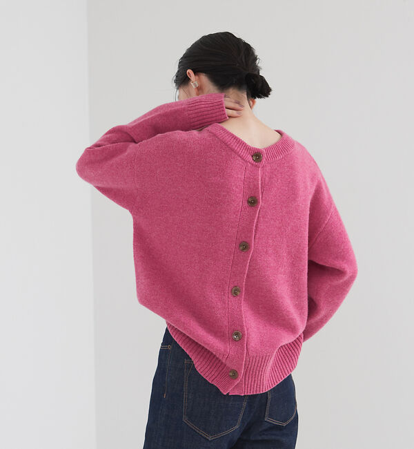 collex「ウール前後2WAYカーディガン」|カーディガン|