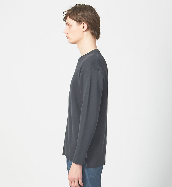 ABAHOUSE「【アンサンブル可能】リバー ニット クルーネック プルオーバー」|ニット・セーター|