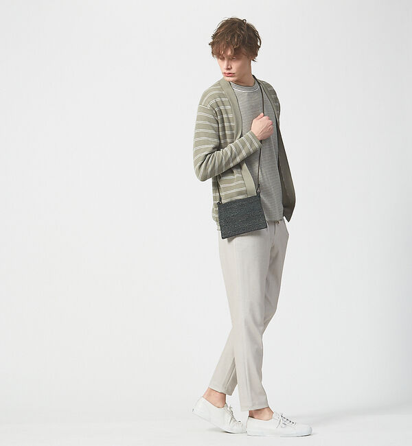 ABAHOUSE「【アンサンブル可能】リバーニットカーディガン」|カーディガン|