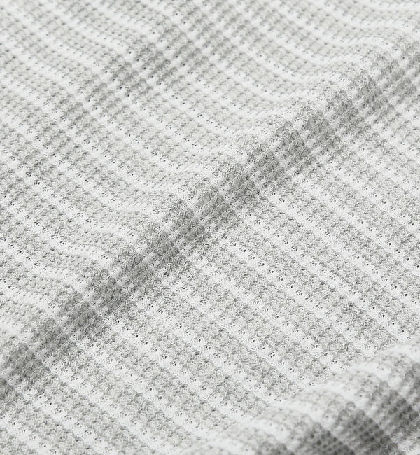 ABAHOUSE「【JEMORGAN/ジェーイーモーガン】ワッフル ボーダー タンクトップ」|キャミソール|