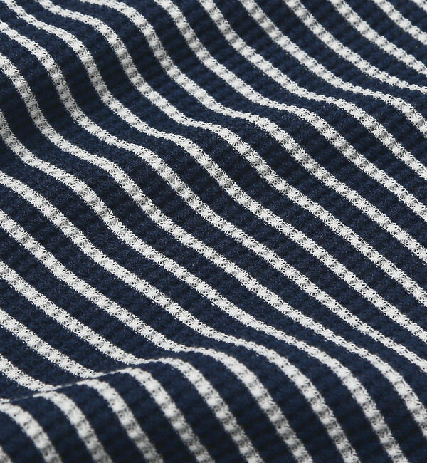 ABAHOUSE「【JEMORGAN/ジェーイーモーガン】ワッフル ボーダー タンクトップ」|キャミソール|