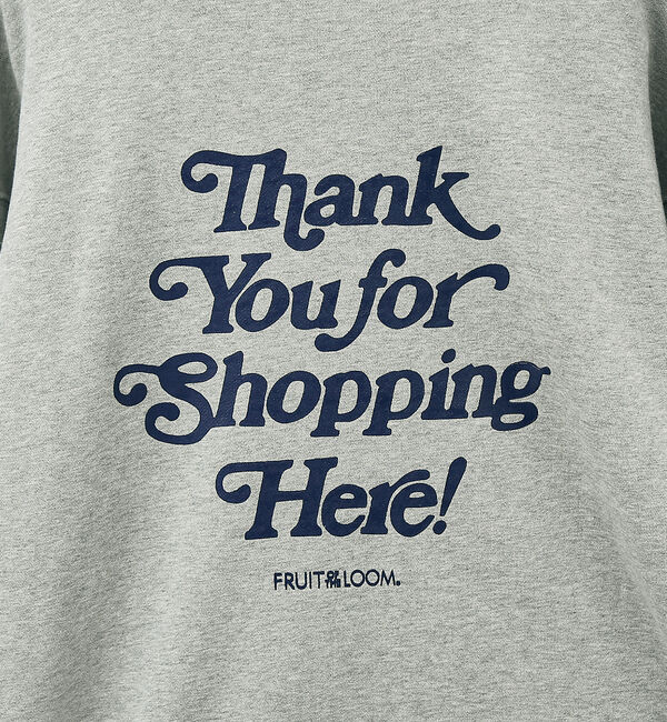 ABAHOUSE「【FRUIT OF THE LOOM】タイポグラフィ ヘビーオンス ルーズ クル」|スウェット・ジャージ|