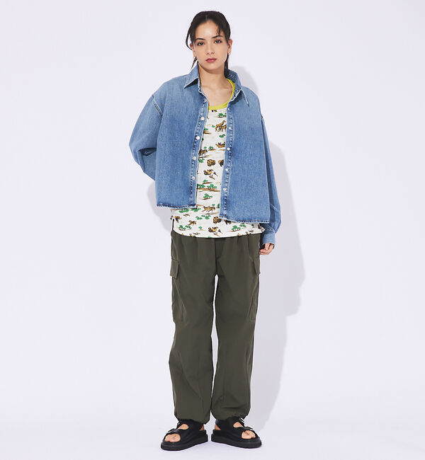 ABAHOUSE「【JEMORGAN /ジェーイーモーガン 】総柄タンクトップ」|Tシャツ・カットソー|