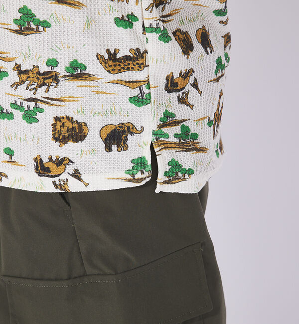 ABAHOUSE「【JEMORGAN /ジェーイーモーガン 】総柄タンクトップ」|Tシャツ・カットソー|