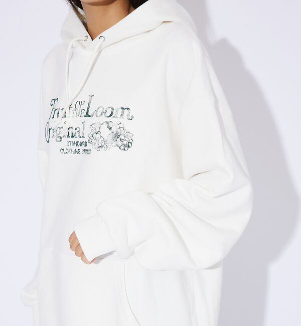 ABAHOUSE「【FRUIT OF THE LOOM/フルーツオブザルーム】FTL フルーツロゴ」|パーカー|