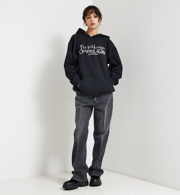 ABAHOUSE「【FRUIT OF THE LOOM/フルーツオブザルーム】FTL フルーツロゴ」|パーカー|